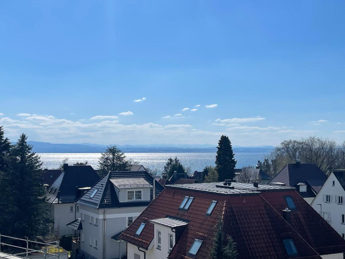 Louises City Penthouse Mit Panorama-Dachterasse Friedrichshafen Dış mekan fotoğraf