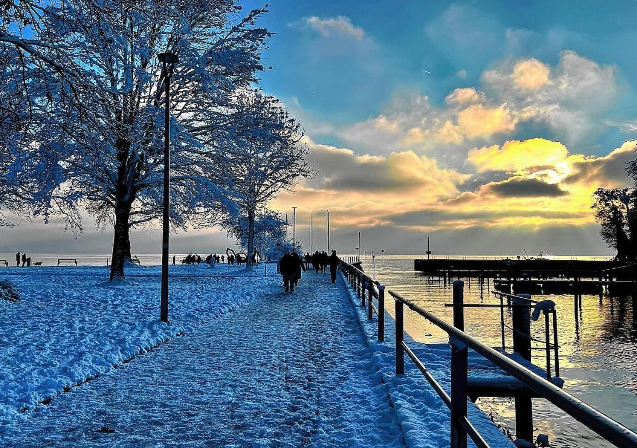 Louises City Penthouse Mit Panorama-Dachterasse Friedrichshafen Dış mekan fotoğraf